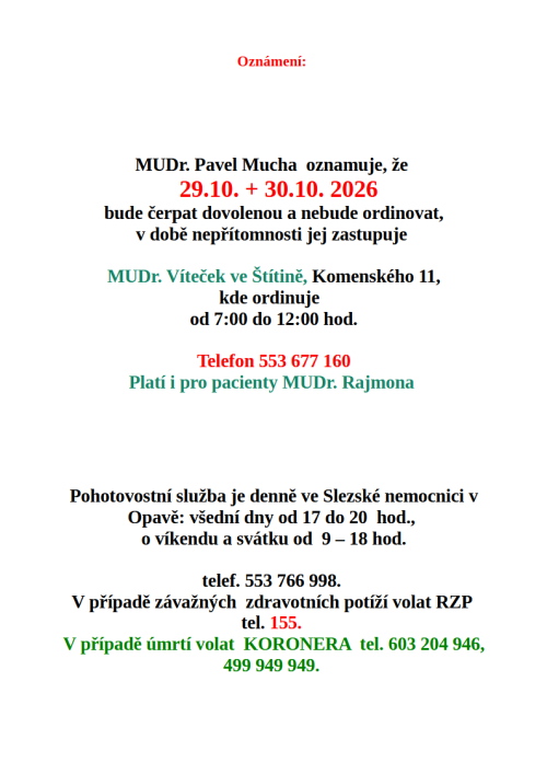 dovolená